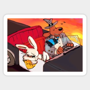 Sam and Max - hit the road Sticker